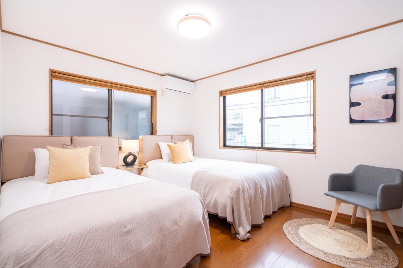 Hanamikaku-Shinjuku/Akihabara/Asakusa/Ginza/Tokyo/Narita/Haneta Japanese House 100㎡ Екстер'єр фото